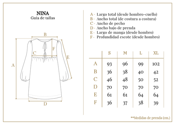 Vestido NINA - Vichy