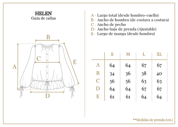 Camisa HELEN - Aloe